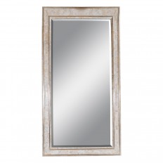 Rectangular mirror with tessellated stone